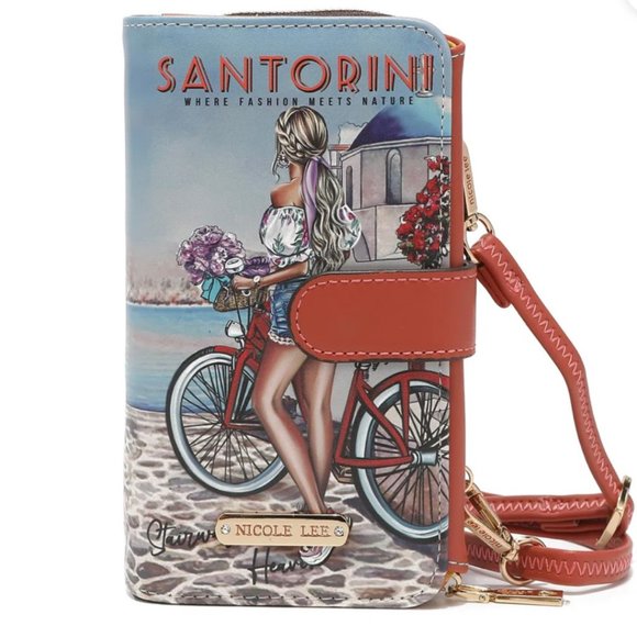 Nicole Lee 2-Piece Watch + Phone Case Crossbody Wallet Set – NWT – Gift Ready - Picture 2 of 5